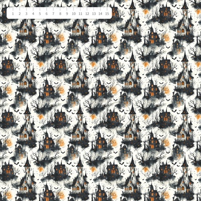 Strašidelný hrad oranžový úplet by MIMI [supreme]