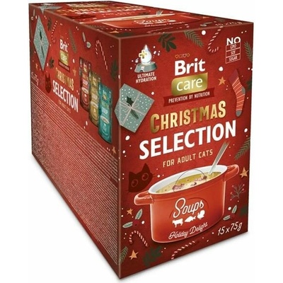 Brit Care Cat Christmas Multipack Soups 15x 75 g