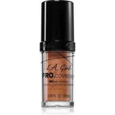 L.A. Girl Cosmetics PRO. Coverage rozjasňujúci tekutý make-up Soft Honey 28 ml