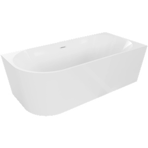 Mexen Mia 150x75 cm right white/white (52691507500P-20)