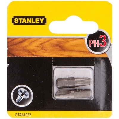 STANLEY Комплект битове Stanley STA61022 - PH 3, 25 mm, 1/4 inch, 2 бр (STA61022-XJ)