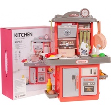 Majlo Toys Detská mini kuchynka so zvukmi House Kitchen ružová