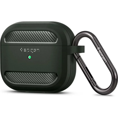 SPIGEN Rugged Armor, зелен - AirPods 2021 (ASD01979)