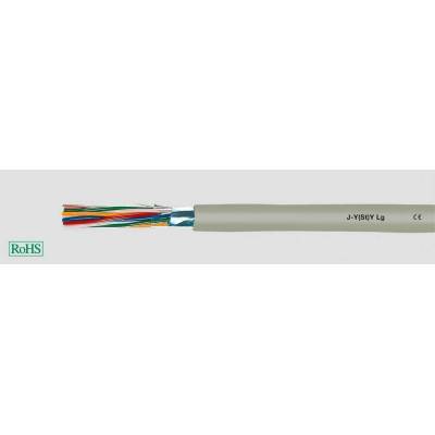 Helu 33023-500 káble diaľkového ovládania J-Y(ST)Y 8 x 2 x 0.8 mm + 0 2 x 0.8 mm sivá 500 m