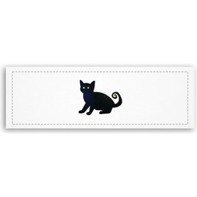 Fotoobraz 150x55 cm panorama Halloween cat