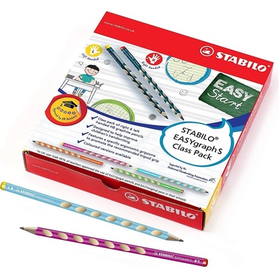 Stabilo Easygraph UK/325- 6HB/48 48 ks HB v různých barvách