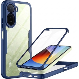 Techsuit Калъф за Xiaomi Redmi A7 Pro 4G - ColorVerse 360 Series + протектор - Techsuit - Син