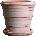 Bergs Potter Саксия Planet Saturn с поставка 16 см розова (PLAR16S)