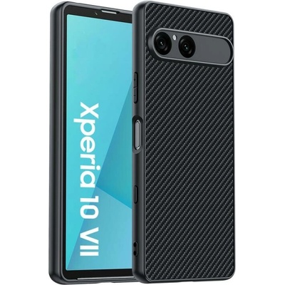 VSECHNONAMOBIL 128503 CARBON Ochranný obal pro Sony Xperia 10 VII BLACK