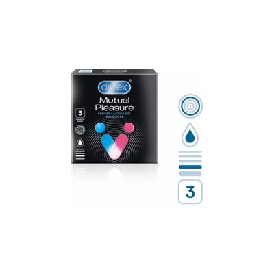 Durex Mutual Pleasure 3 бр (P22265)