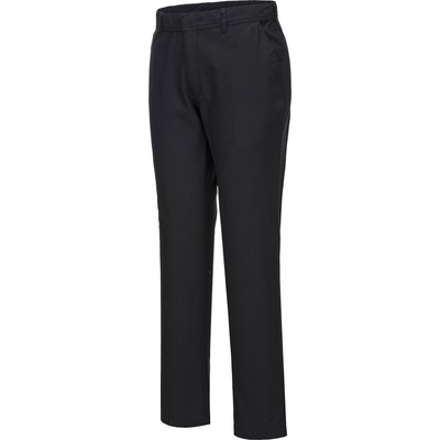 Portwest CHINO S232 / Панталон Slim fit stretch - черен UK 32/EU 48 (S232BKR32)