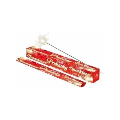 Zlaté Vánoční Prskavky 40 cm 10 prskavek v balení