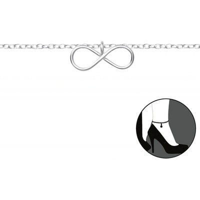 Majya stříbrný náramek s přívěskem ELSIE 10633