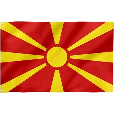 WARAGOD vlajka Severné Macedónsko 150x90 cm