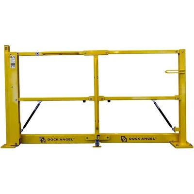 3C SYSTEMS Dvousegmentová zvedací brána na rampu – ocel, š. 3200 mm, světlá š. 2700 mm