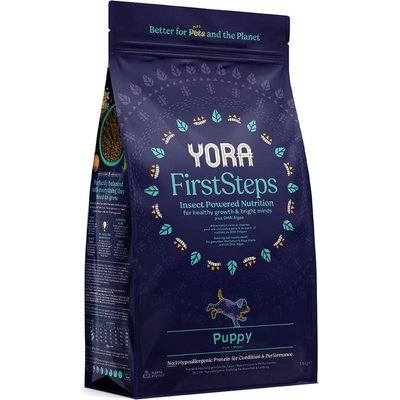 Yora z hmyzu FirstSteps Puppy All Breeds 1,5 kg