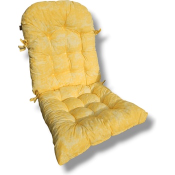 Image 1 of GoHome Столовка с гръб - Жълт меланж