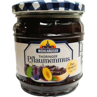 MÜHLHAUSER Thüringer Pflaumenmus švestková povidla 450g