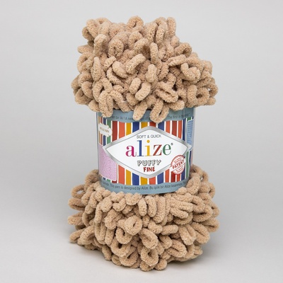 Alize Příze Puffy FINE 415 písková