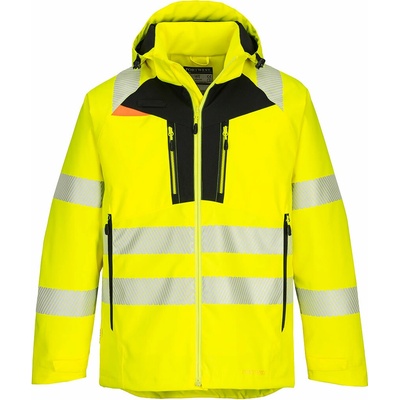 PortWest bunda Hi-Vis DX461 reflexní zimní Žluto-černá