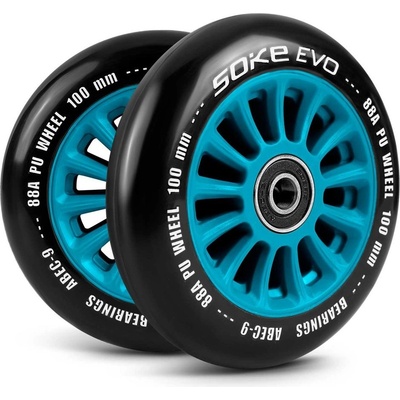 Soke 100 mm modrá 2 ks – Zboží Dáma