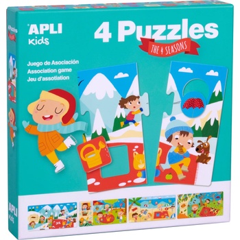 APLI Асоциативна игра-пъзел apli - Сезоните (17895)