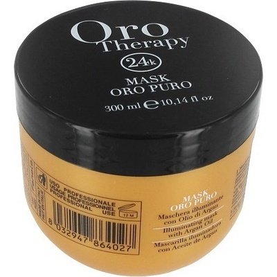 Fanola Oro Therapy Puro Illuminating Mask vyživujúca maska pre lesk vlasov 300 ml