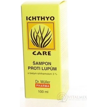 Dr. Müller Ichtyo Care šampon proti lupům 3% Ichtyol Pale 100 ml