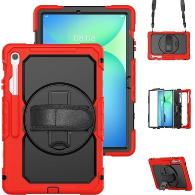 Vsetkonamobil 109856 SOLID 360 Odolný obal pre Samsung Galaxy Tab S10 FE+ červený