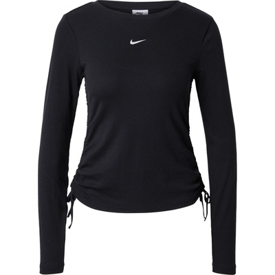 Nike Sportswear Тениска 'ESSNTL' черно, размер S