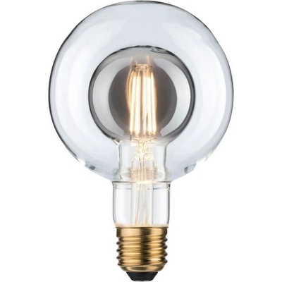 Paulmann LED Inner Shape Globe G95 4 W kouřové sklo E27 2.700K teplá biela