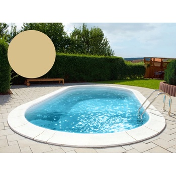 BWT Фолио за басейн Oval 1000 x 400 x 120 см - Sand - Дебелина 0, 8 mm / с клинова лайсна P3 (97S8123608)
