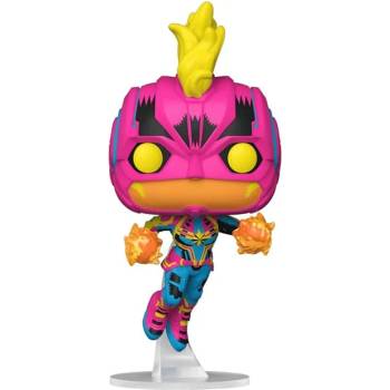 Image 1 of Funko POP! Marvel Captain Marvel: Black Light Captain Marvel (Special Edition) Фигурка (067524)