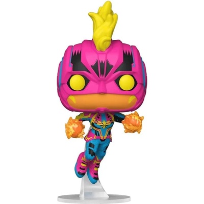 Funko POP! Marvel Captain Marvel: Black Light Captain Marvel (Special Edition) Фигурка (067524)