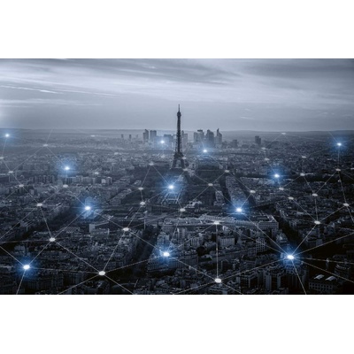DIMEX ART Флизелинов фототапет интерактивен париж 375 x 250 см