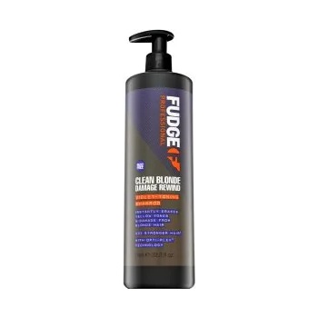 Fudge Professional Clean Blonde Damage Rewind Violet-Toning Shampoo 1000 ml
