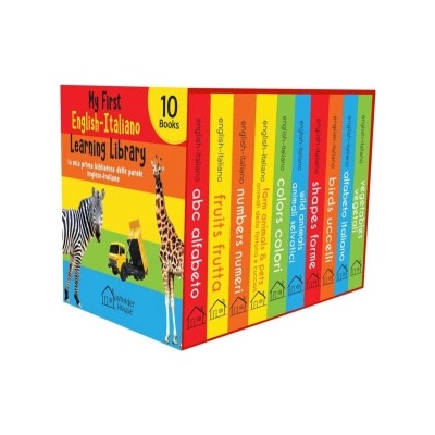 My First English-Italian Learning Library - Wonder House Books