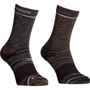 Ortovox Мъжки туристически чорапи Ortovox Alpine Mid Socks Merino socks - Dark Chestnut - размер 45-47 (EU) (201-7473-0513)