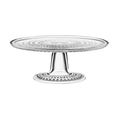 Iittala Podnos na dort Kastehelmi Clear 31,5cm