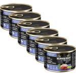 RAFI Super Rafi Cat Adult P&F Quail and Rabbit liver 6 x 185 г