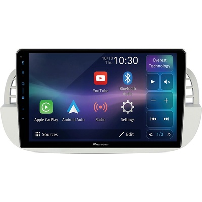 Pioneer SPH-PF97BT Fiat 500