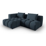 Cosmopolitan Design Тъмносин ъглов диван (ляв ъгъл/с лежанка) Verona - Cosmopolitan Design (COS_LCO_S_193_F1_VERONA6)