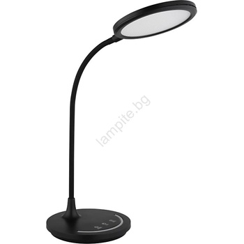 GLOBO 58483 - LED регулируема настолна лампа KENNY LED/12W/230V черна (GL8400)