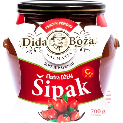 Dida Boža Džem extra šípkový 96%ovoce 700 g
