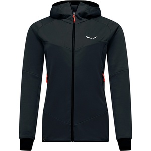 Salewa Дамско поларено яке Salewa Women's Sella Crevasse Hooded Jacket Fleece jacket - Black Out - размер 40 (EU) (105-5497-0514)