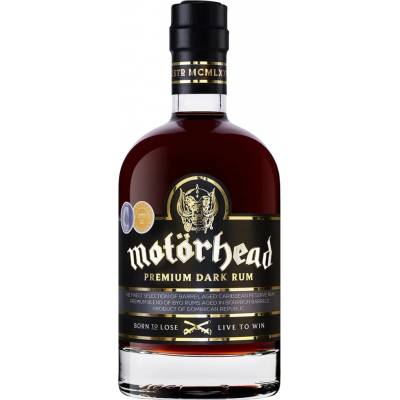 Motorhead Dark Rum 8y 40% 0,7 l (holá láhev)