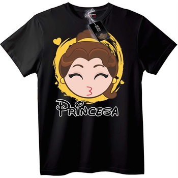 NOONEBRAND Тениска Принцеса - 4XL, Black