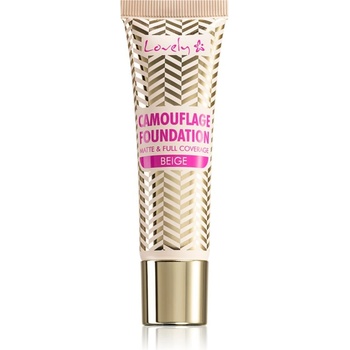 Lovely Camouflage високо покривен фон дьо тен цвят Beige 25 гр