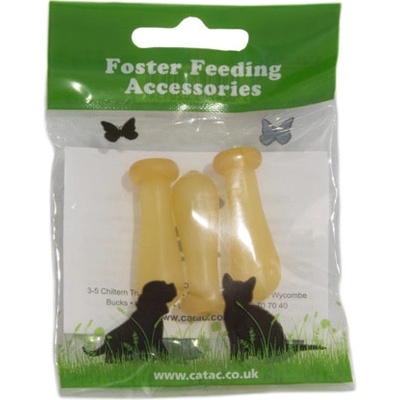 Catac Foster Feeding náhradní dudlíky vel. ST3 velké 3 ks