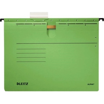 Leitz Папка с телбод LEITZ Alpha A/4 зелен картон 25 броя 19840155 (19840155)